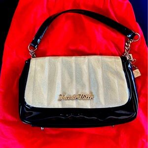 Lux de Ville white handbag